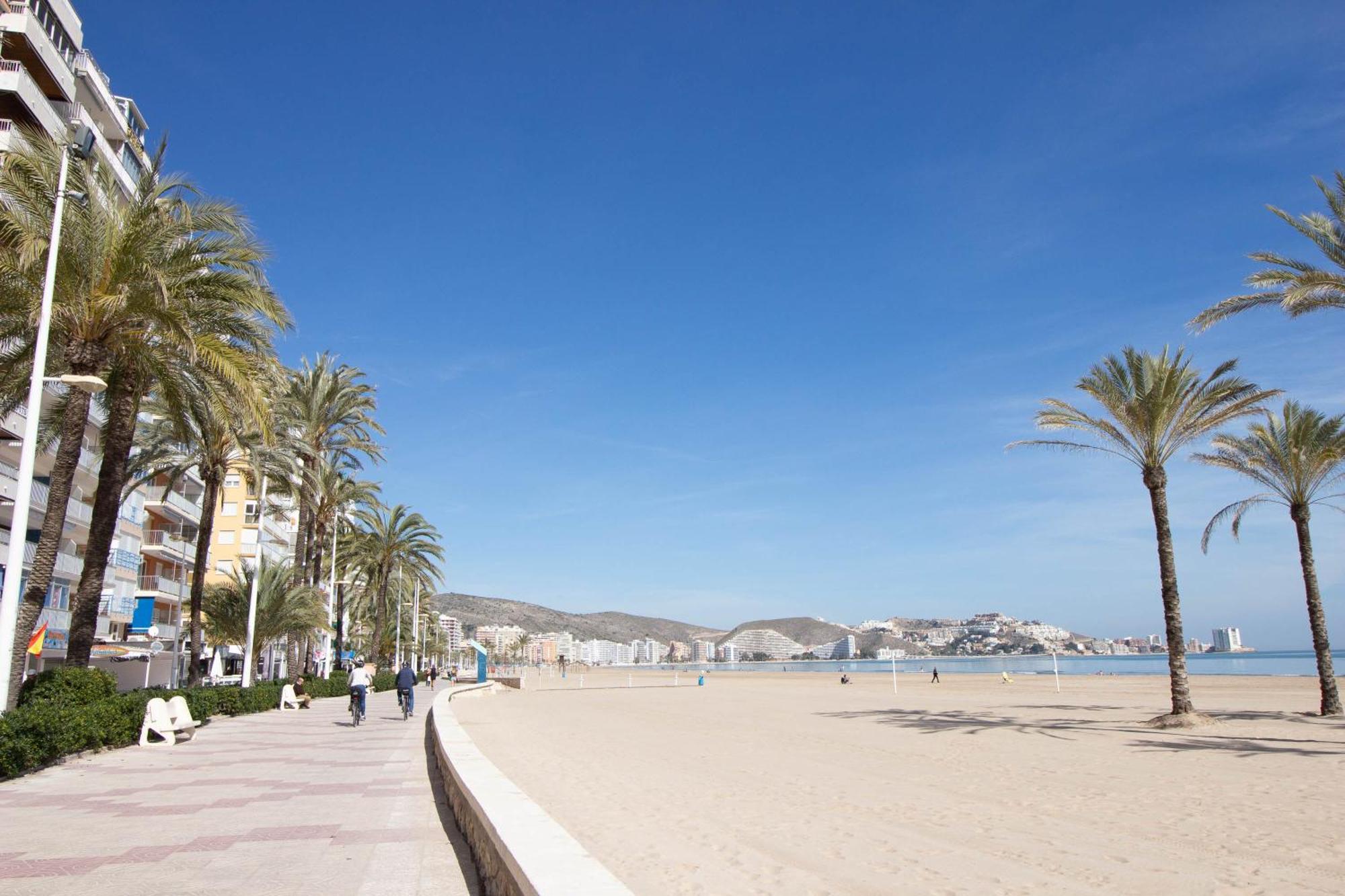 Cullera: Vistas Al Mar En En Centro De La Bahia Apartment Bagian luar foto