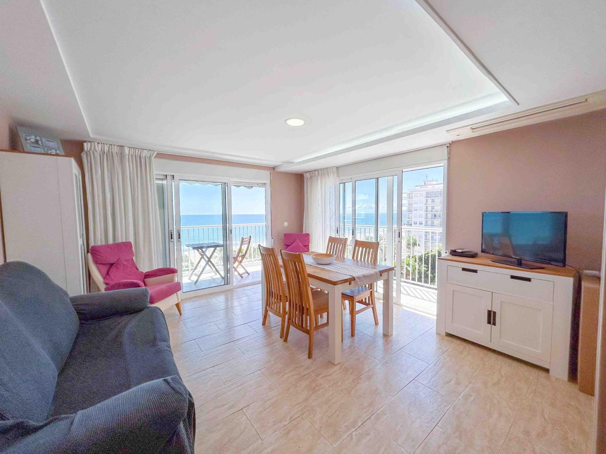 Cullera: Vistas Al Mar En En Centro De La Bahia Apartment Bagian luar foto